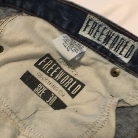 FREE WORLD NIGHT TRAIN JEANS (30X30) - Picture 15 of 16